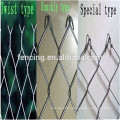 Diamond wire mesh fence/ pvc coated wire mesh fence